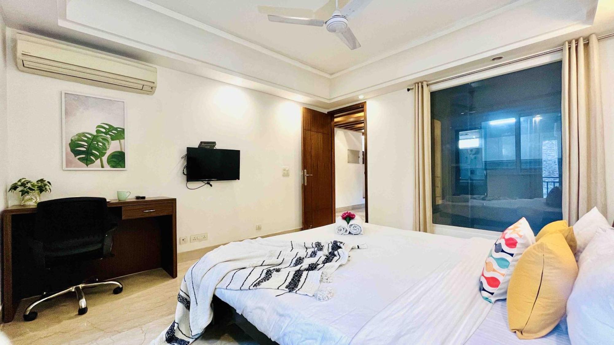 Olive Service Apartments - Greater Kailash Nowe Delhi Pokój zdjęcie